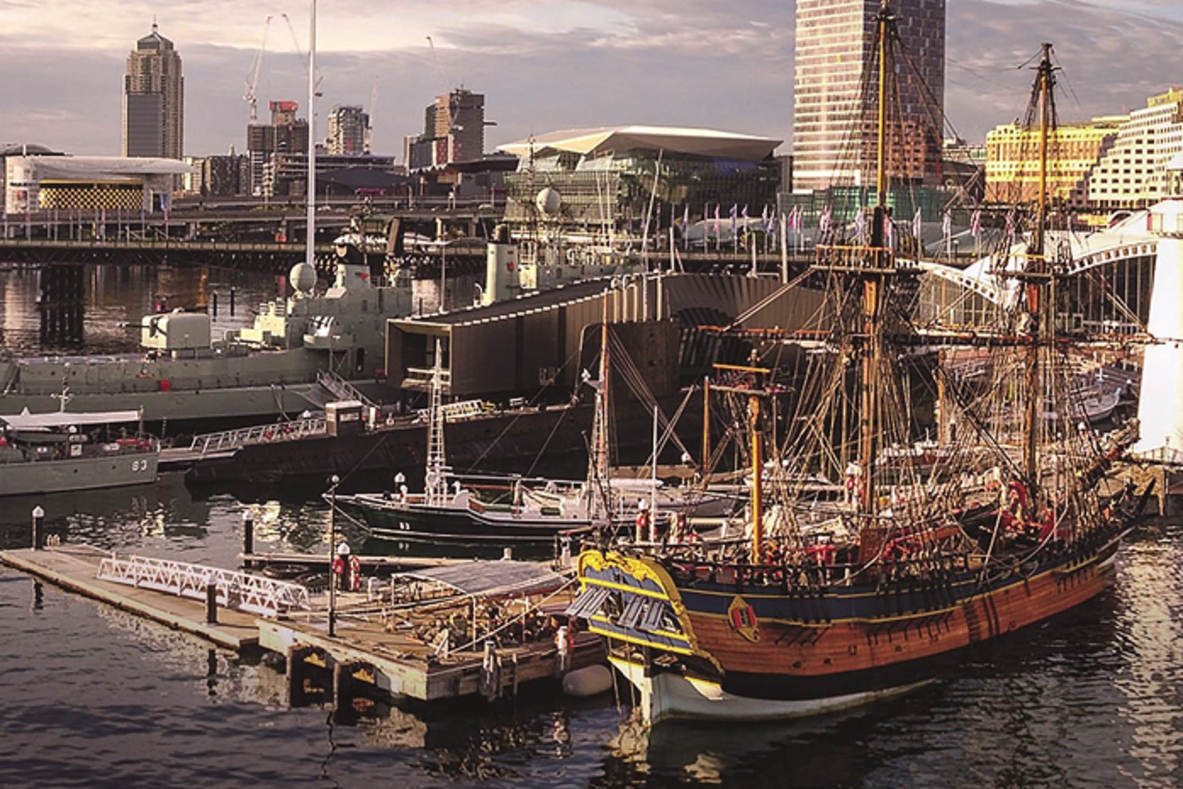 Maritime Museum and Ferry Experience at Darling Harbour Sydney